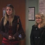 Penny’s brown coat on The Big Bang Theory