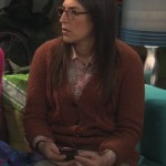 Amy’s brown sweater on The Big Bang Theory