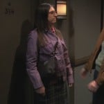 Amy’s purple jacket on The Big Bang Theory