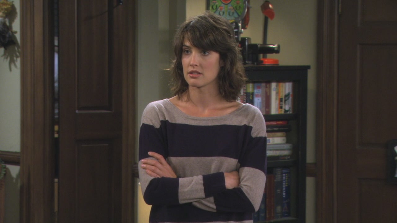 Robin's grey striped sweater on How I met your mother