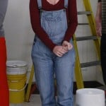 Lily’s denim overalls on How I met your mother