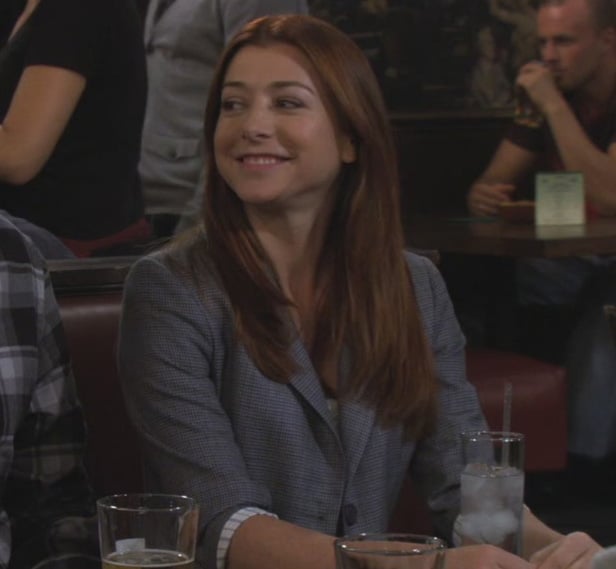 Lily's grey blazer on How I met your mother