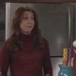Lily’s red turtleneck top on How I met your mother