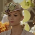 Lemon’s butterfly and flower hat on Hart of Dixie