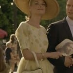 Lemon’s yellow polka dot dress and bag on Hart of Dixie