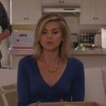 Jane’s blue sweater on Happy Endings