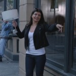 Penny’s black blazer on Happy Endings