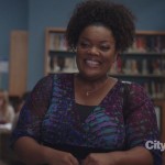 Shirley’s purple and blue blouse from Community