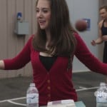 Annie’s red cardigan on Community