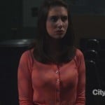 Annie’s orange cardigan on Community