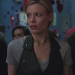 Britta’s black leather vest on Community