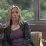 Britta’s black leather jacket on Community