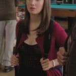 Annie’s maroon cardigan on Community