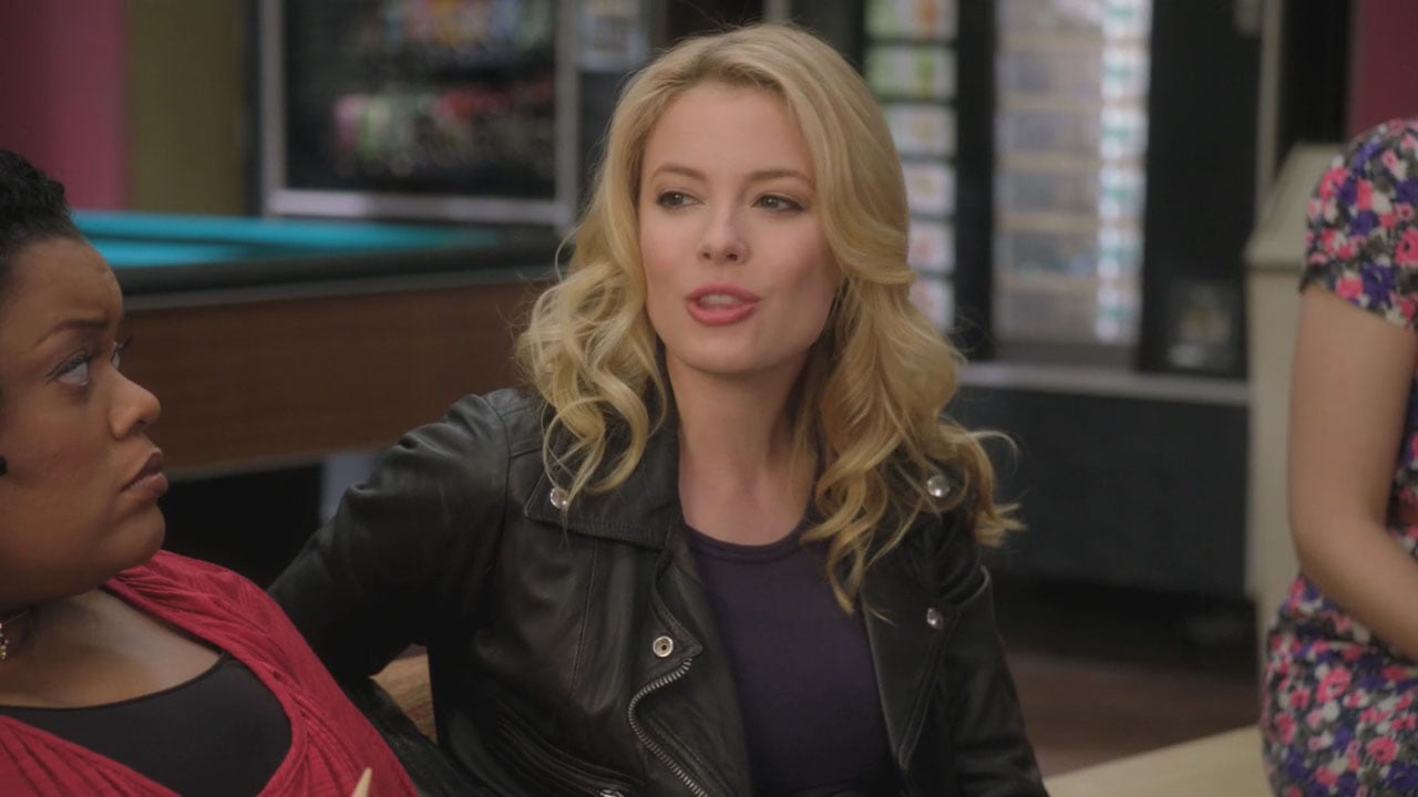 Britta's black leather jacket from Community