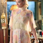 Lemon’s sheer floral cape and dress on Hart of Dixie
