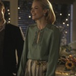 Lemon’s green blouse and floral skirt on Hart of Dixie