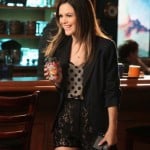 Zoe’s polka dot blouse and lace shorts on Hart of Dixie