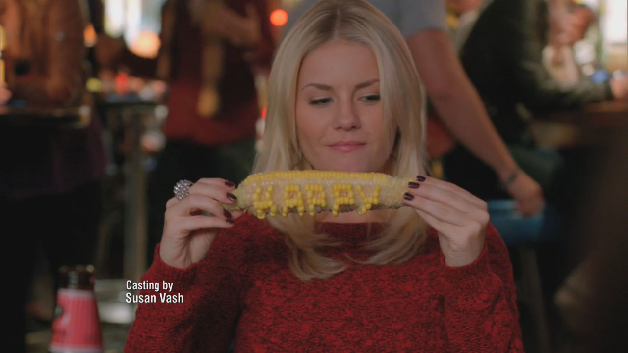 Alex's red sweater on Happy Endings