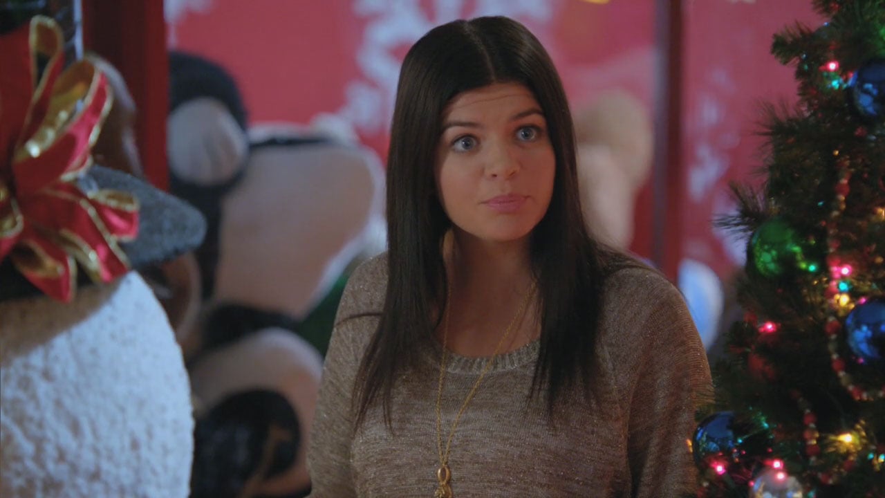 Penny's glittery sweater on Happy Endings