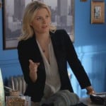 Alex’s button down blouse on Happy Endings