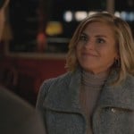 Jane’s grey coat on Happy Endings