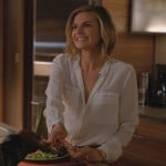 Jane’s white blouse on Happy Endings