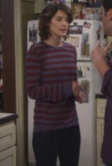Robins red striped sweater on How I Met Your Mother