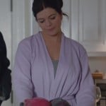 Penny’s purple robe on Happy Endings
