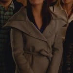 Penny’s grey coat on Happy Endings