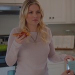 Alex’s pastel purple long sleeve top on Happy Endings