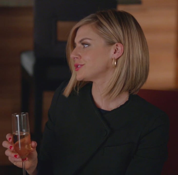 Jane's black jacket on Happy Endings