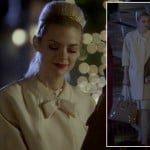 Lemon’s cream coat and beige patent leather handbag on Hart of Dixie