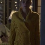 Lemon’s yellow cable knit cardigan on Hart of Dixie