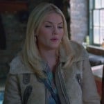 Alex’s shearling jacket on Happy Endings