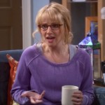 Bernadette’s purple sweater on The Big Bang Theory