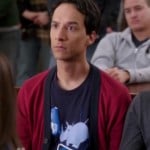 Abed’s blue rhino shirt on Community