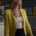 Hanna’s yellow blazer on Pretty Little Liars
