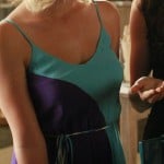 Hanna’s blue and turquoise maxi dress on Pretty Little Liars