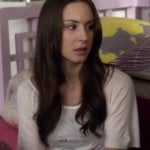 Spencer’s paper airplane shirt on Pretty Little Liars
