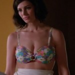 Megan Draper’s floral bikini on Mad Men