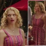 Magnolia’s pink striped dress on Hart of Dixie