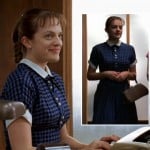 Peggy’s blue check dress on Mad Men