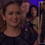 Ivy’s black and silver dress on Gossip Girl