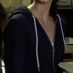 Spencer’s navy hoodie on Pretty Little Liars