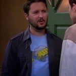 Wil Wheaton’s blue shirt on The Big Bang Theory