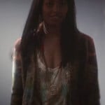 Bonnie’s multi colored jacket on The Vampire Diaries