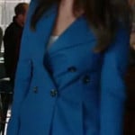 Penny’s blue coat on Happy Endings