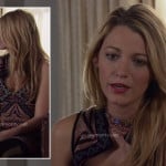 Serena’s multicolored dress on the Gossip Girl finale