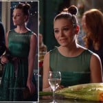 AnnaBeth’s green sheer dress on Hart of Dixie