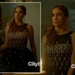 Charlotte’s black and white birthday dress on Revenge